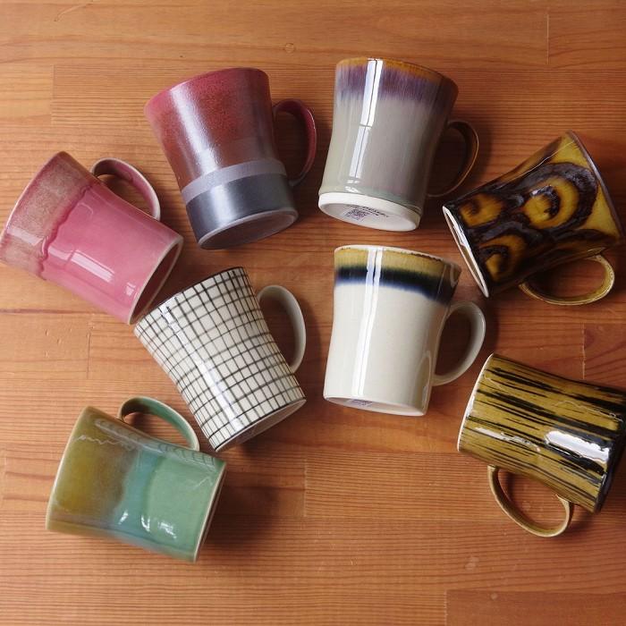 波佐見焼 マグカップ コーヒーカップ 200ml Folk Design 外箱付き 陶器