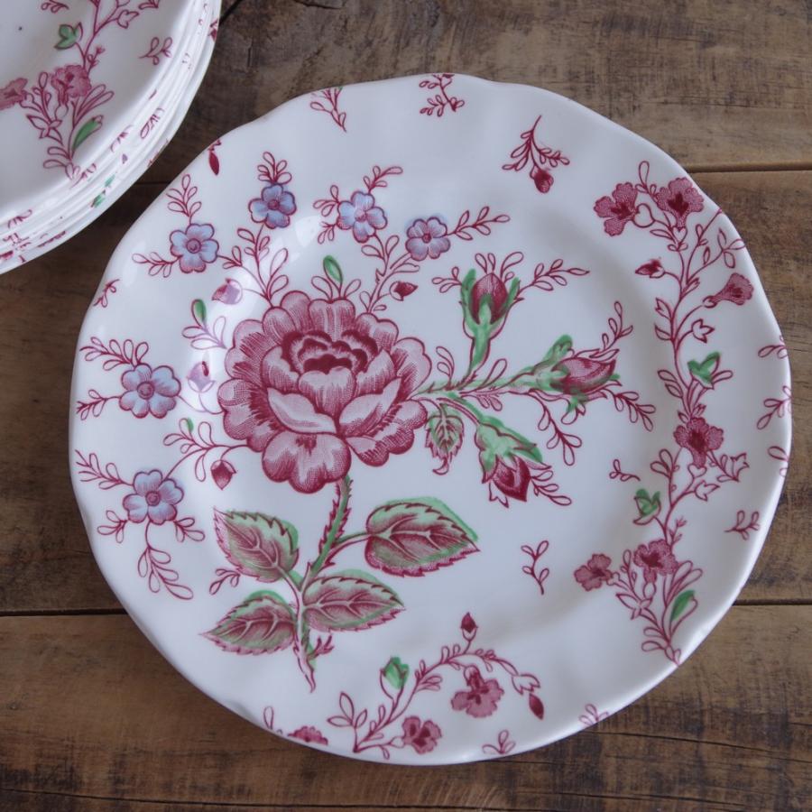 ジョンソンブラザーズ Rose Chintz ローズチンツ ピンク 薔薇 花柄