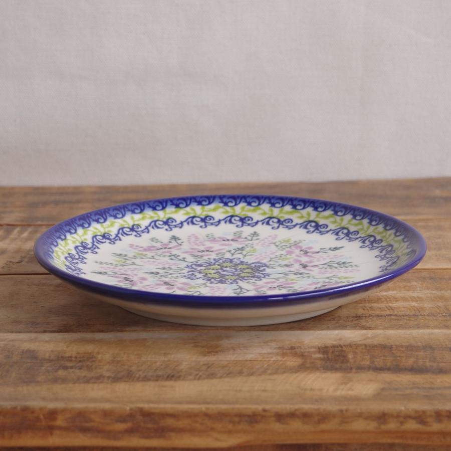 ポーランド食器 ポーリッシュポタリー デザートプレート ケーキ皿 19cm