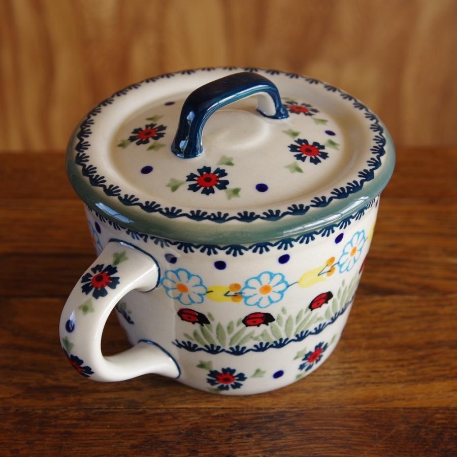 ポーリッシュポタリー ポーランド食器 てんとう虫柄 蓋付き スープカップ マグカップ G3 If45 Poland G3 If45 Large Mug W Lid Ladybird Flohmarkt フローマルクト 通販 Yahoo ショッピング