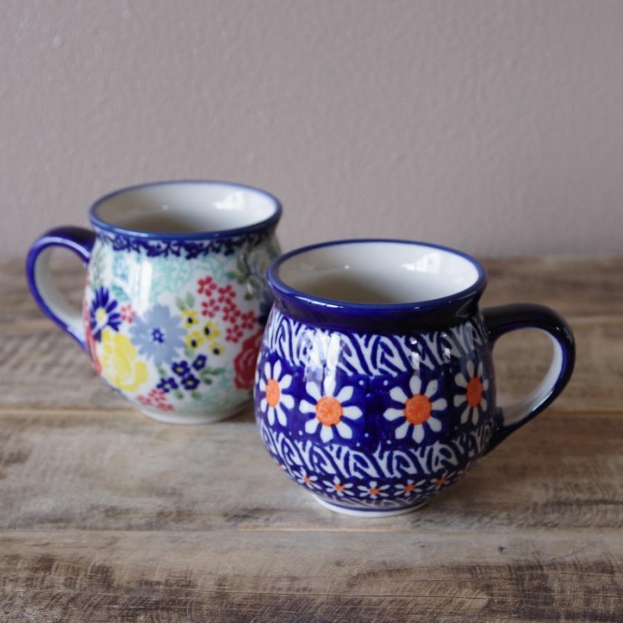 かわいい 花柄 マグカップ ポーリッシュポタリー ポーランド かわいい 花柄 マグカップ ポーリッシュポタリー ポーランド