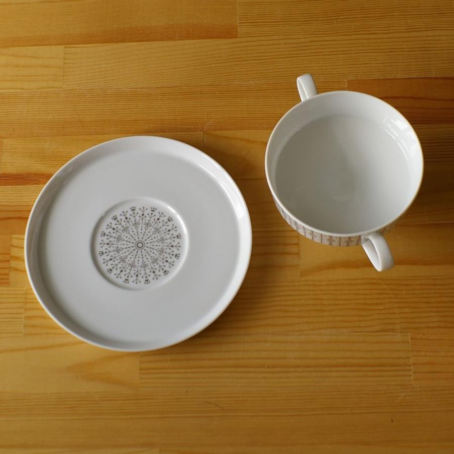 ローゼンタール スープカップ&ソーサー Rosenthal Secunda #161108｜flohmarkt｜04