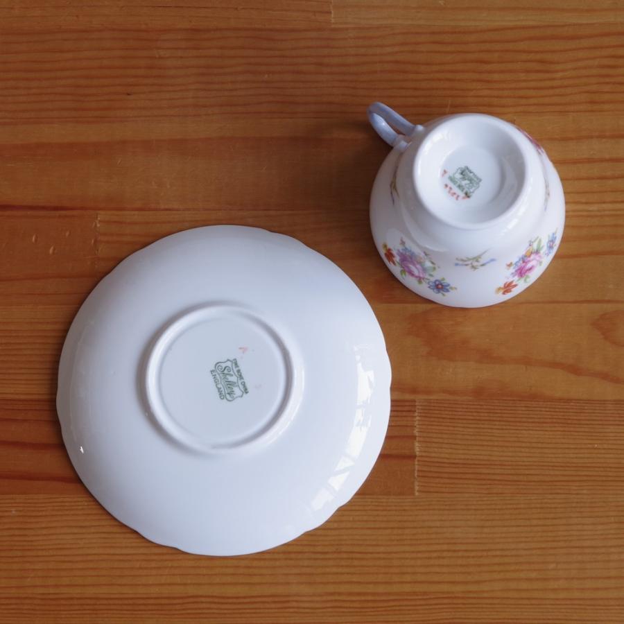イギリス ヴィンテージ アンティーク 食器 Shelley シェリー 薔薇 花柄 コーヒーカップ ソーサー 4 Shelley Rose Bluebells Cup Saucer 4 Flohmarkt フローマルクト 通販 Yahoo ショッピング