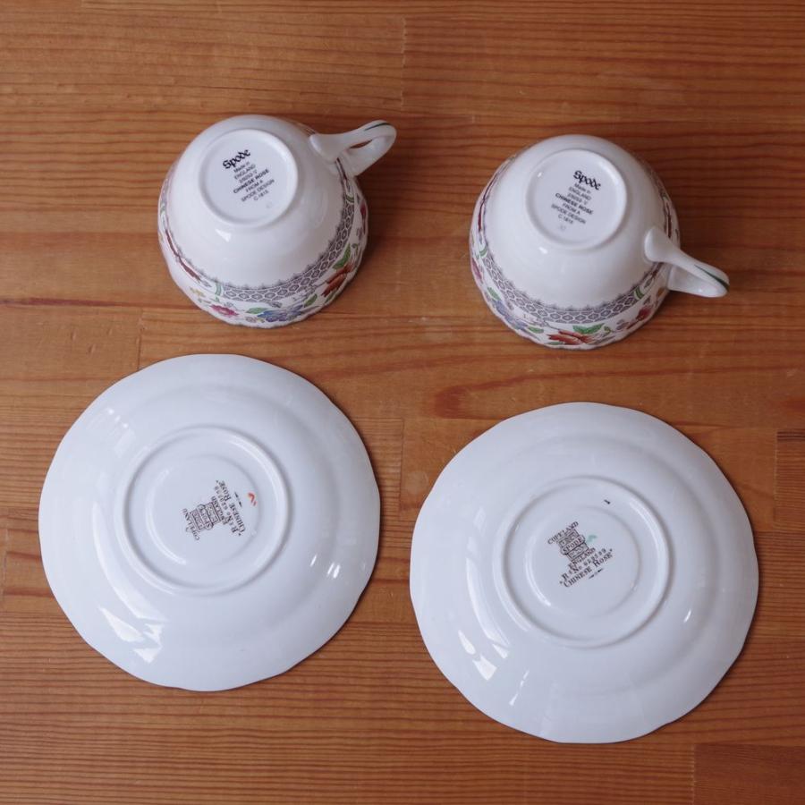 Spode スポード チャイニーズローズ 花柄 コーヒーカップ Spode スポード チャイニーズローズ 花柄 コーヒーカップ