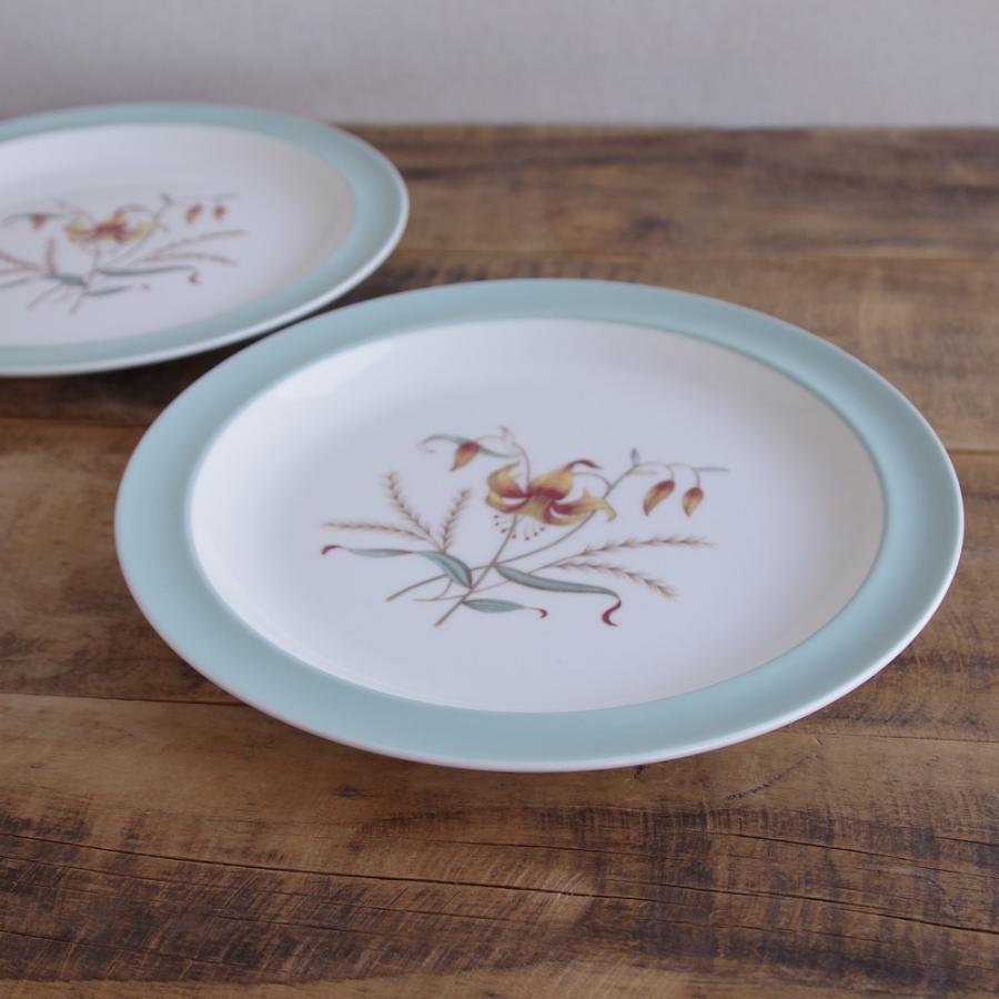 陶芸 陶器 おしゃれ Wedgwood 送料無料 エイプリルフラワー カップ 洋食器 ソーサーペア 中古 ウェッジウッド