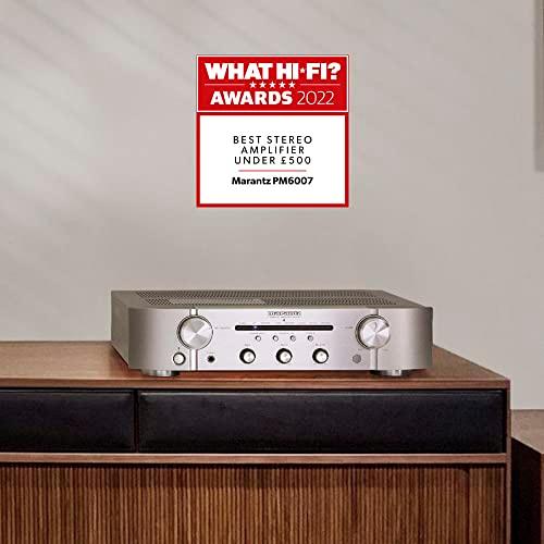 ⭐公式品⭐ マランツ Marantz プリメインアンプ PM6007 92kHz/24bit対応/デジタル入力対応 シルバーゴールド PM6007/FN 【CEG9095755854】(32002円)