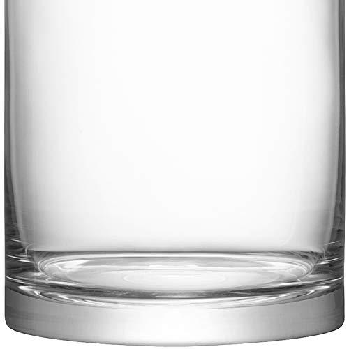 LSA(エルエスエー) フラワーベース(花器) クリア 高さ24cm COLUMN G330-24-992 