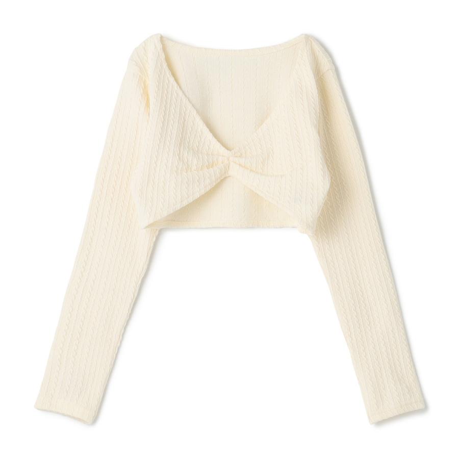 社交ダンス　チャコット　バレエ　他　レッスンウェア　オフホワイト Chacott（チャコット） カシュクールトップ ジュニア バレエ ダンス