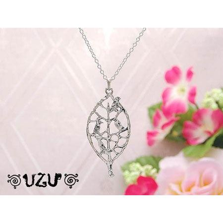 UZU ウズ ネックレス レディース アクセサリー シルバー925 イブシ 鳥 
