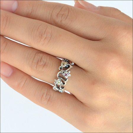 UZU ウズ 指輪 レディース RI-1003 シルバー925 リング イブシ