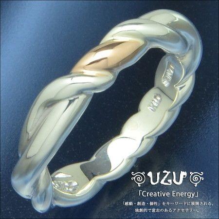 UZU　リング　K10 UZU ウズ 指輪 レディース アクセサリー RI-870-G シルバー925