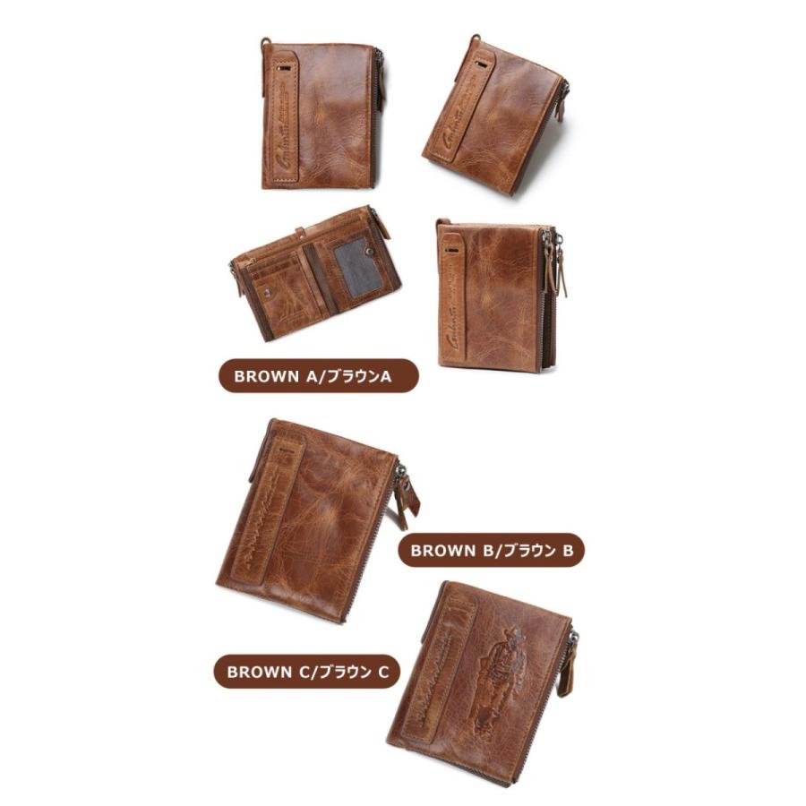 財布 メンズ 二つ折り 本革 レザー 革 20代 30代 40代 50代 60代