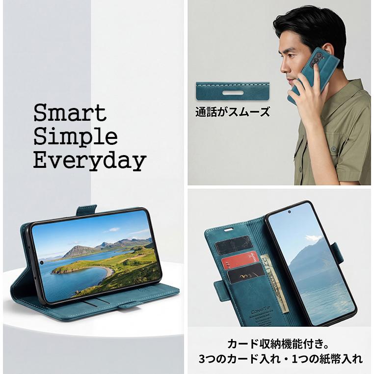 Galaxy Z Fold7 ケース Fold6 Fold5 Fold4 5G 手帳型 レザー 革 ボタン