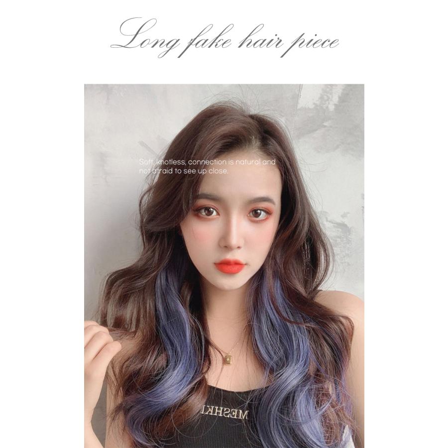 ウィッグ 2個セット ワンタッチ エクステ セルフ ヘア パッチン 選べる