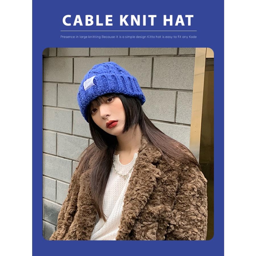 ニット帽 レディース 耳あて 猫耳 メンズ キッズ ビーニー ワッチ 男女