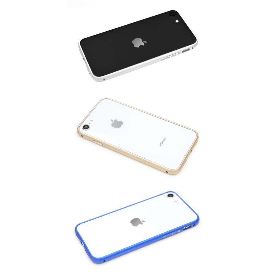 iPhone iPhoneSE 第3世代 第2世代 アルミバンパー ケース SE3 SE2 耐