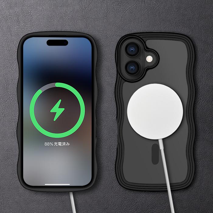 iPhone ウェーブ形状 iPhone17e ケース iPhone16e iPhone17/16