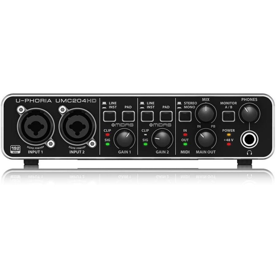 代引き手数料無料 ベリンガー2入力4出力 Usbオーディオインターフェース Umc4hd U Phoria 即納 最大半額 M Cleverg Cl