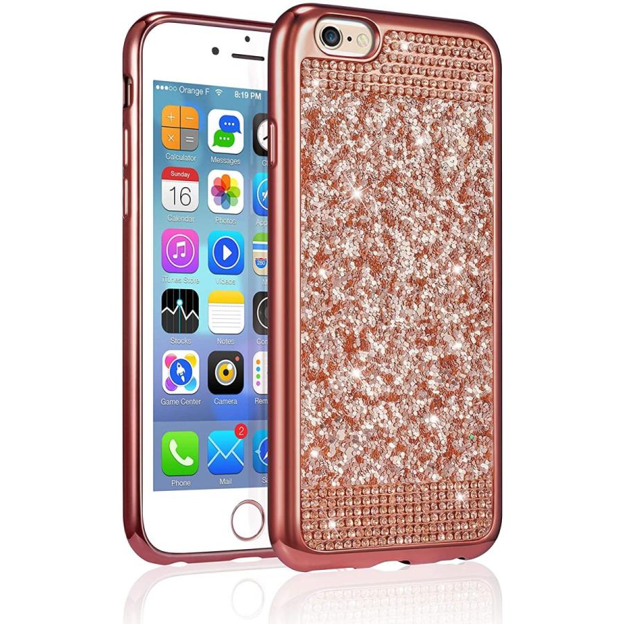 Zcdaye Iphone 6 ケース Iphone 6s 4 7 インチ ケース Bling 豪華 ソフトtpu ゴムシリコーン 電気めっきエッジ 好きに