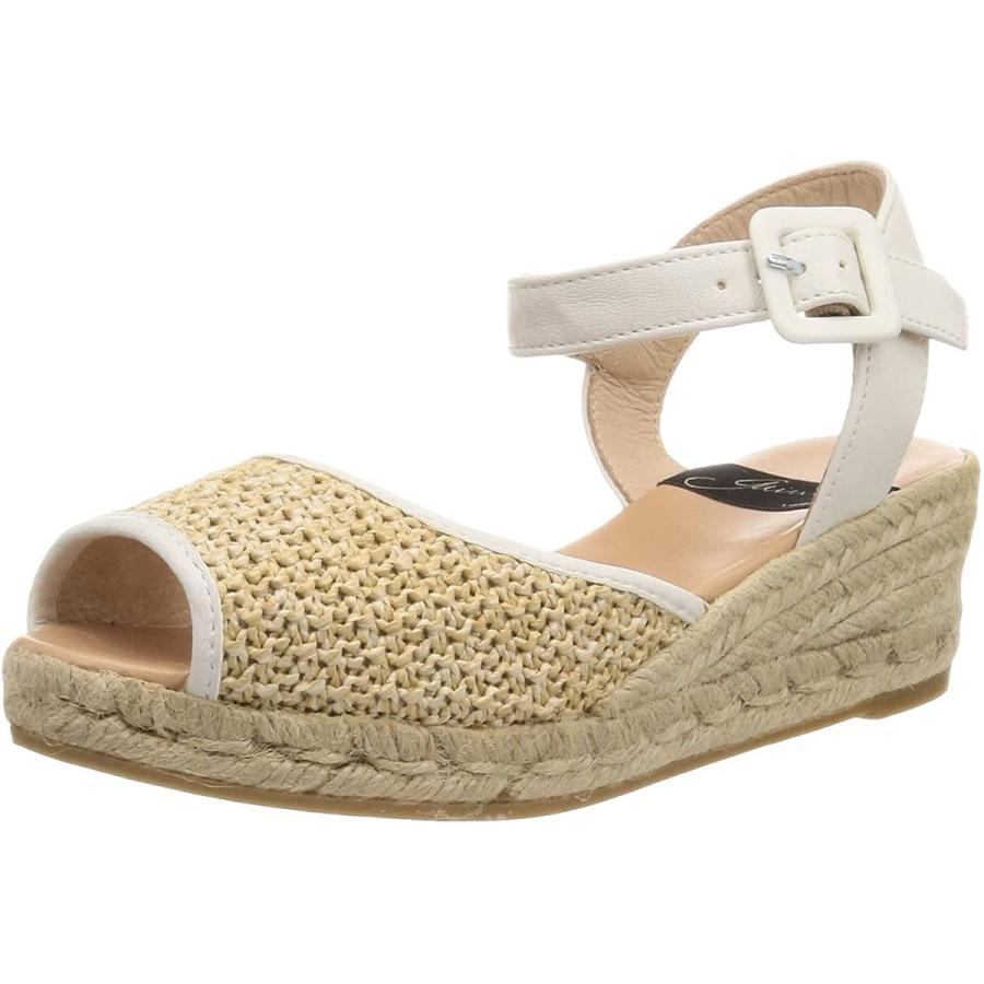 輝く高品質な ガイモ エスパドリーユウェッジサンダル Clavel Os レディース Wh 24 5 Cm 2e 流行に Smmacademy Ru