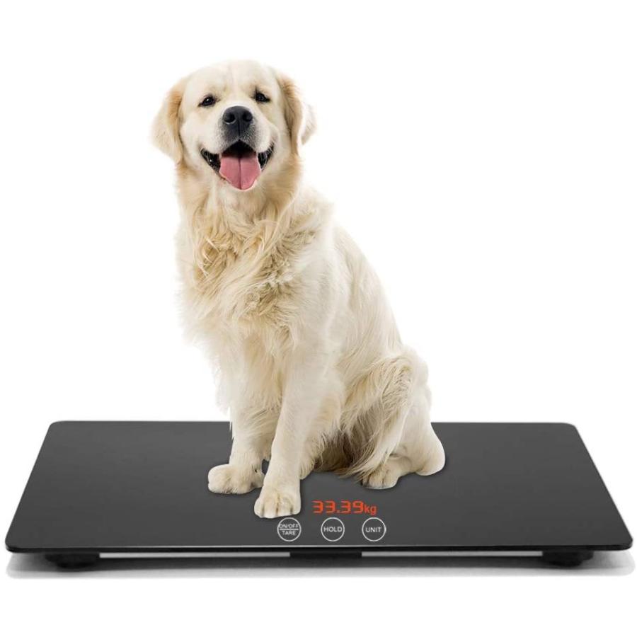 大型犬用の体重計 ペット 体重計 ペットスケール 体重 犬 猫 計測100kg 精度10g 65 X 45 Cm 新素材新作