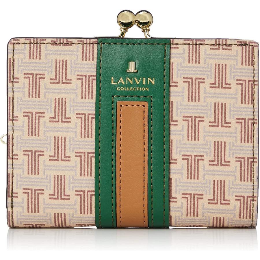 ランバンコレクション 二つ折り財布 レディース レディースファッション フェリアパース 65 6507 レディース オオツ ライトブラウン グリーン フローラル ライトブラウン グリーン ならショッピング ランキングや口コミも豊富なネット通販 更に