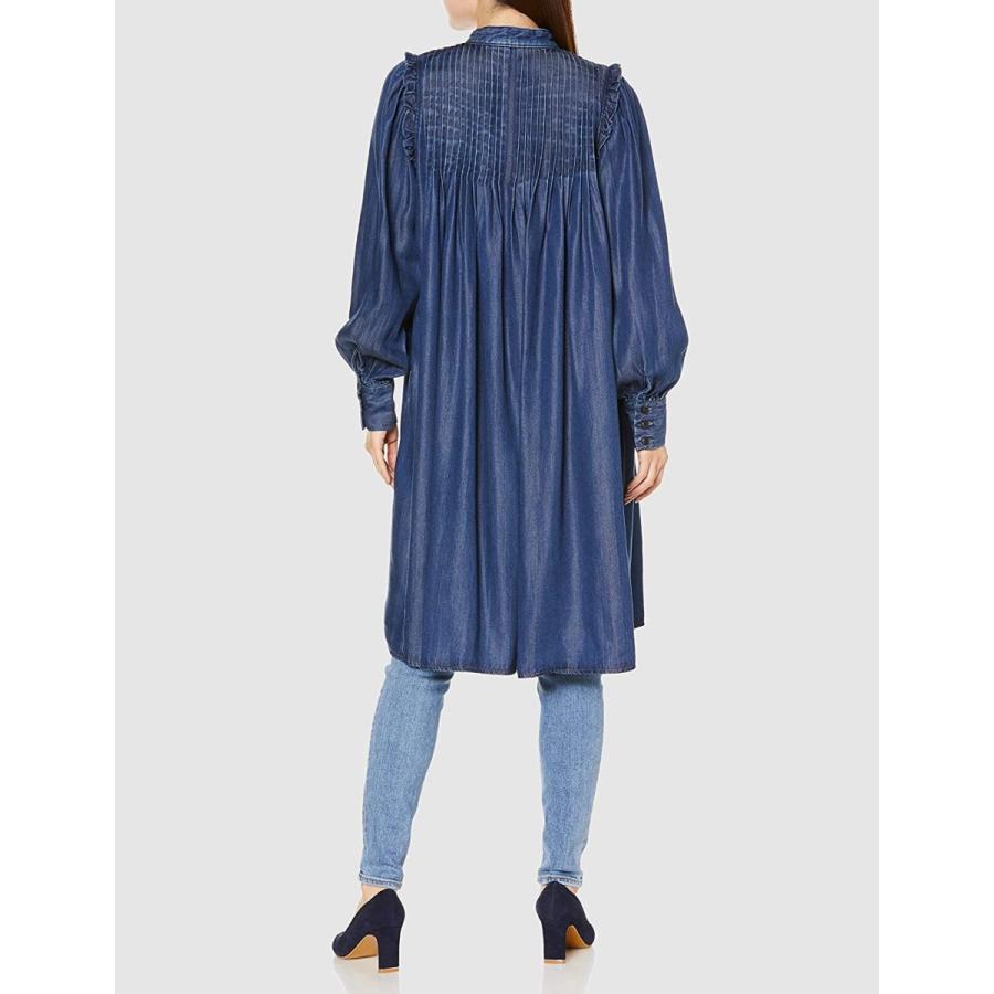 送料関税無料 シュープリームララ カジュアルドレス ムネタックフリルツキミニワンピース 3 Op016 レディース ブルー M ワンピーススーツ Server Jhf Com