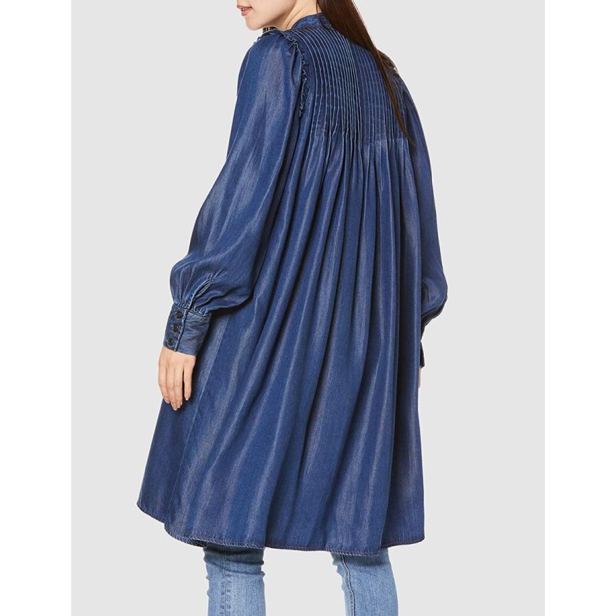 送料関税無料 シュープリームララ カジュアルドレス ムネタックフリルツキミニワンピース 3 Op016 レディース ブルー M ワンピーススーツ Server Jhf Com