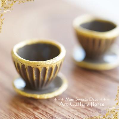 クレイジュエリー型抜き　湯呑茶わん　立体型　シリコンモールド シリコーン型　UVレジン型　粘土型　ミニチュア和食器　樹脂粘土 フローレ floree | floree | 02