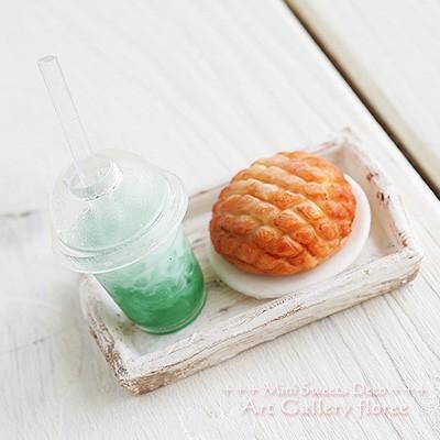 クレイジュエリー型抜き メロンパン 立体型 シリコンモールド レジン 粘土型 ミニチュアフード 樹脂粘土 フローレ アートギャラリーシリコンモールド ミニチュア | floree | 02