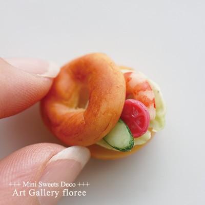 クレイジュエリー型抜き サンドイッチ具材 立体型 シリコンモールド レジン 粘土型 ミニチュフード 樹脂粘土 フローレ アートギャラリーシリコンモールド | floree | 03