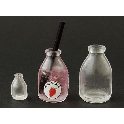 クレイジュエリー型抜き　ぽってりミルクびん立体型 シリコンモールド シリコーン型　UVレジン型　ミニチュアボトル フローレ　floree | floree | 02