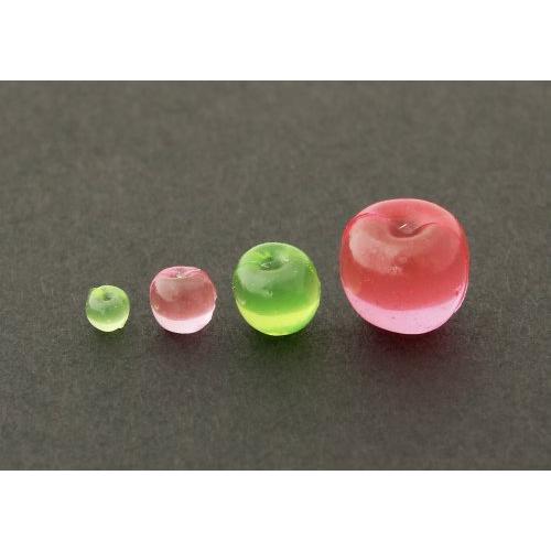 クレイジュエリー型抜き りんご立体型ミニ シリコンモールド シリコーン型 UVレジン 粘土型　ミニチュアフルーツ 樹脂粘土 フローレ floree | floree | 02