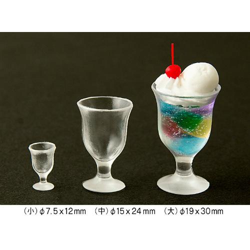 クレイジュエリー型抜き 　レトロスイーツグラス立体型 シリコンモールド シリコーン型　UVレジン型　LEDレジン　ミニチュアグラス フローレ floree | floree | 02