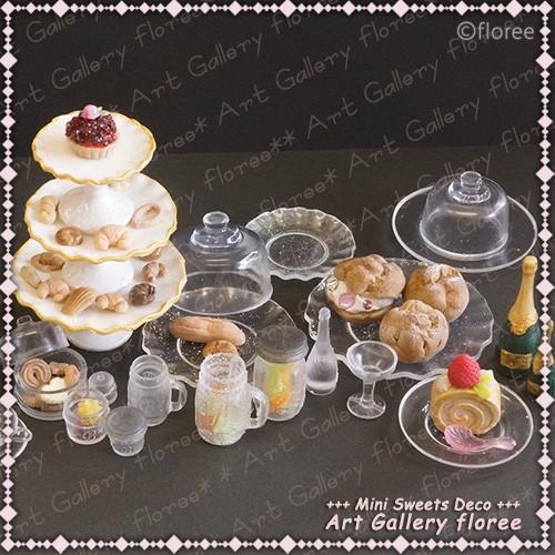 ケーキ皿 立体型（中） シリコンモールド シリコーン型　UVレジン型　粘土型　ミニチュア食器　樹脂粘土 フローレ　floree | floree | 02