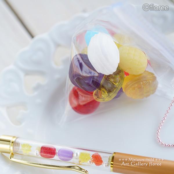 クレイジュエリー型抜き Newドロップ シリコンモールド レジン 粘土型 ミニチュアドロップ 飴 樹脂粘土 フローレ サン工業 アートギャラリーシリコンモールド | floree | 02