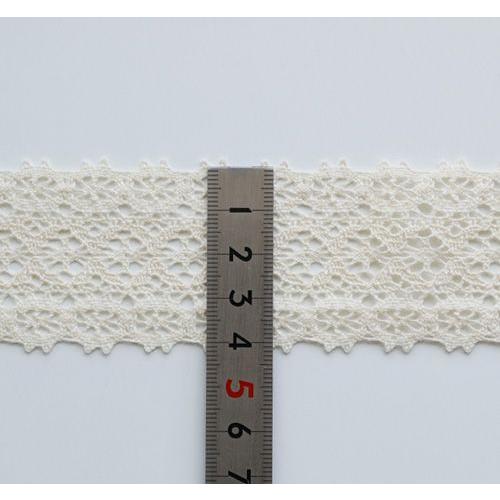 オーガニックコットンレース（約40ミリ幅）1m |  | 01