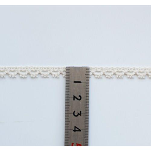 オーガニックコットンレース（約７ミリ幅）1m |  | 01