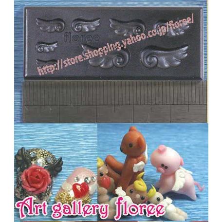 Lovely parts　天使の羽 （ミニ型抜き） | floree | 01