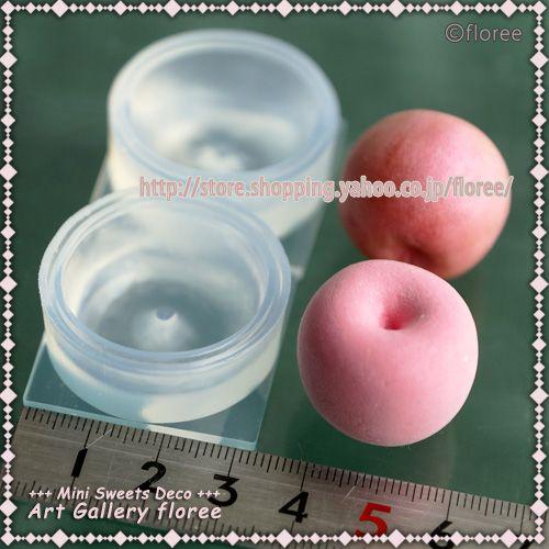 クレイジュエリー型抜き りんご立体型 大 シリコーン型 261 アートギャラリー フローレ 通販 Yahoo ショッピング