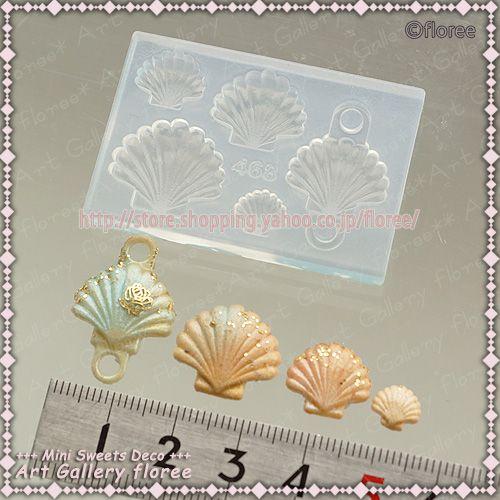 クレイジュエリー型抜き マイクロフラット シェル | floree | 01