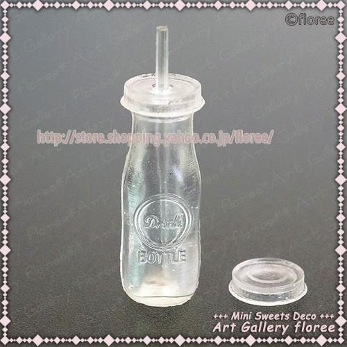 クレイジュエリー型抜き　ドリンキングジャー ミルクボトル 立体型 シリコンモールド シリコーン型　UVレジン型　ミニチュアボトル フローレ floree | floree | 03