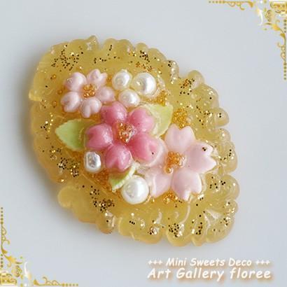 ぷっくり桜 シリコンモールド ミニチュア用フラワー型 花型 クレイ シリコーン型 粘土型 　ネイル UVレジン 樹脂粘土 フローレ floree | floree | 04