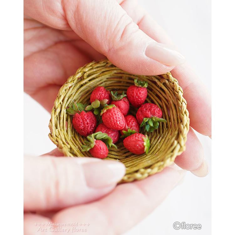 floree（フローレ） Miniature fruit リアルいちご シリコンモールド