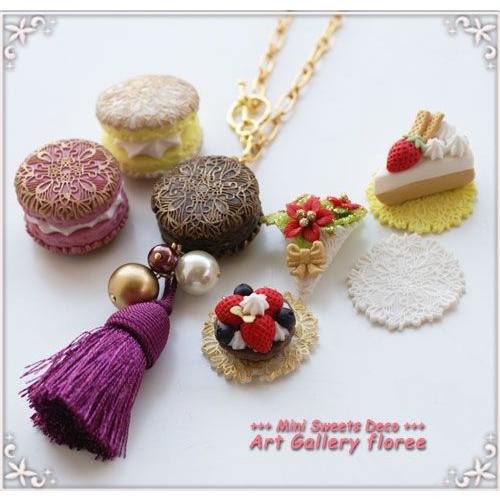 Lace mold レースドイリーA　シリコンモールド　レース型　アクセサリーパーツ  粘土型  レジン 樹脂粘土 アートギャラリーフローレ floree | floree | 02