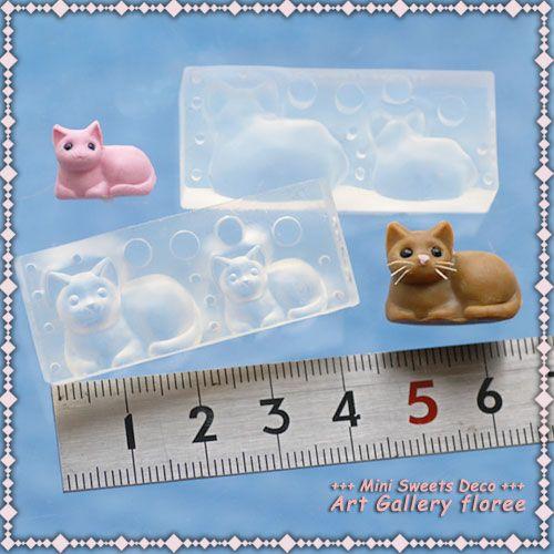 ☆ジャンピング猫・ミニチュア・樹脂粘土・ケーキ・バラ・ドレス・レジン・チャーム☆ ☆ジャンピング猫・ミニチュア・樹脂粘土・ケーキ・バラ・ドレス