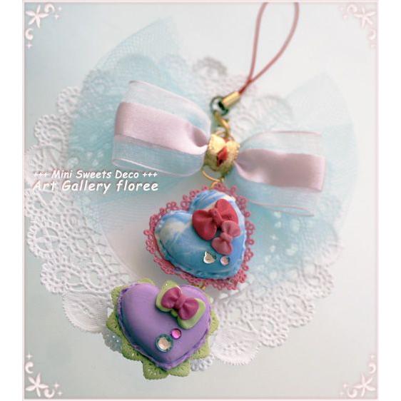 Miniature sweets マカロンハートＬＬ シリコンモールド　ミニチュア用マカロン型 シリコーン型　UVレジン型　粘土型　樹脂粘土 フローレ floree | floree | 02