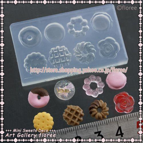 Miniature Button　ホームボタンステッカー型　シリコンモールド　ボタン型  粘土型 樹脂粘土　LEDレジン UVレジン アートギャラリーフローレ floree | floree | 01