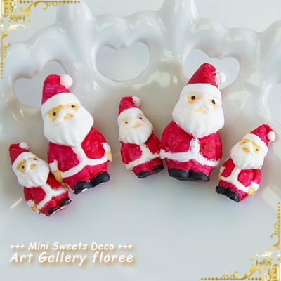 floree Miniature X'mas サンタクロース立体型 シリコンモールド