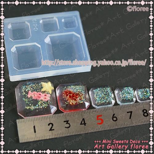 Bijou mold　バリオン シリコンモールド ビジュー型　アクセサリーパーツ　レジン型　ジュエリー型 レジン アートギャラリーフローレ floree |  | 01